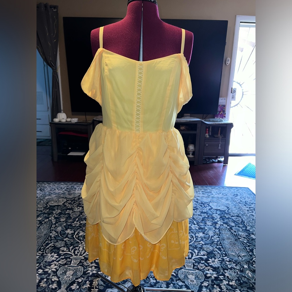Her Universe Yellow Layered Dress